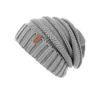 FURTALK Bonnet tricoté Femme Bonnet Ample Style de Rue Gros Tricot Chapeaux d'hiver Classique Doux Bonnet Hiver