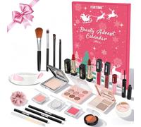 FURTIM Calendario dell'Avvento 2025-24 sorprese natalizie con trucchi e cosmetici,il regalo di Natale perfetto per donne e ragazze