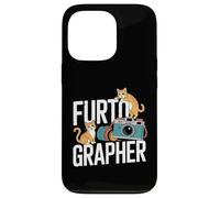 Furtographer Cat Passionné de caméra Coque pour iPhone 13 Pro