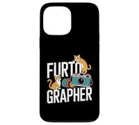 Furtographer Cat Passionné de caméra Coque pour iPhone 13 Pro Max
