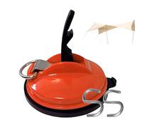 Furtryvl Crochets à ventouse robustes | Fixation de ventouses d'ancrage pour voiture camping - Clips d'arrimage à forte adhérence pour auvent de voiture, camping-car, van, SUV, tente, camion, piège de