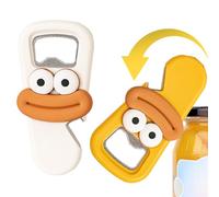 Furtryvl Décapsuleur magnétique pour réfrigérateur - Motif dessin animé mignon - Ouvre-bouteille de vin - Outil d'ouverture de canettes de soda - Accessoires de cuisine pour fêtes, camping, barbecue