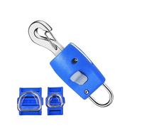 Furtryvl Laisse pour chien avec clip de sécurité | Boucle de collier à dégagement rapide pour chien - Fournitures légères et réutilisables pour la maison, les voyages, l'extérieur, le jardin, le parc