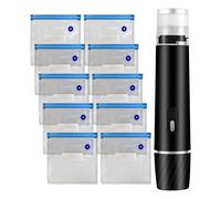 Furtryvl Machine à sceller les copeaux | Mini machine à sceller à l'air libre 800 mAh | Réservoir les aliments compact pour emballage au congélateur, conservation de la viande, maison et cuisine