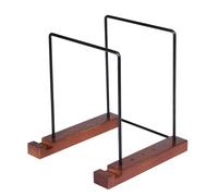 Furtryvl POY5U8S2CSD0B3TP4R Support de rangement pour disques vinyles en bois, support de rangement pour disques vinyles en bois, pour le rangement d'albums de bureau LP et DVD, POY5U8S2CSD0B3TP4R