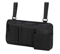 Furtryvl Sac pour fauteuil roulant - Pochette de rangement avec porte-gobelet, sac de chaise roulante, sac pour téléphone, sac à main, voyage, extérieur, fauteuil roulant électrique