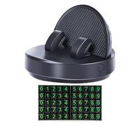 Furtryvl Support de téléphone pour tableau de bord | Support de téléphone portable pour tableau de bord de véhicule | Support vertical horizontal rotatif à 360 degrés pour une conduite sûre, les