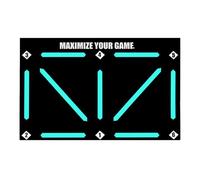 Furtryvl Tapis d'entraînement de Football, Tapis de maîtrise de Football, Tapis Football Dribble Footstep d'entraînement, antidérapant, Silencieux, équipement d'entraînement d'agilité de Football