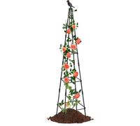 Furtryvl Treillis de | Treillis de courge - Hauteur réglable en métal pour tête d'oiseau - Fournitures de Culture pour Fleurs, Raisin, Haricots, concombres pour Jardins et arrière-Cours