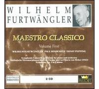 Furtwängler : Symphonic Concerto in B minor for piano & orchestra / Hindemith : Sinfonische Metamorphosen / Pepping : Symphony No. 2