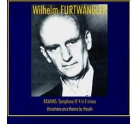Furtwängler,Wilhelm - Sinfonie 4,OP.98/Haydn Variation [Import]