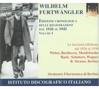 Furtwangler, Wilhelm - Chronological Edition I: 1926-1930