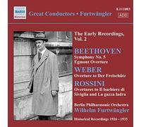 Beethoven / Weber / Rossini – Furtwangler – Les Enregistrements de Jeunesse Vol.2 – Import – NAXOS
