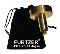 Furtzer® LPG GPL Autogas adaptateur de réservoir M10 DISH version courte (environ 60mm.) avec sac en tissu