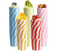 Furuising 160 Pièces Caissettes Cupcake, Moule Cupcake Caissette, Mini Muffins Papier, Tasses de Cuisson pour de Gâteaux, Muffins, Pains