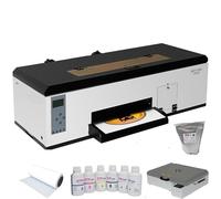 Furvveerr XP600 Imprimante DTF Machine de Presse à Chaud,Système de Mélange d'encre Blanche et Système de Circulation,pour Vêtements/Chapeaux,Poudre Thermofusible de Film d'encre de Four