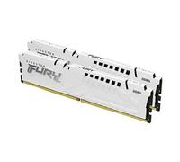 FURY Beast - DDR5 - kit - 32 Go: 2 x 16 Go - DIMM 288 broches - 6000 MT/s / PC5-48000 - CL30 - 1.4 V - mémoire sans tampon - on-die ECC - blanc