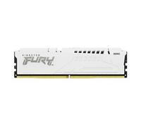 FURY Beast - DDR5 - kit - 32 Go: 2 x 16 Go - DIMM 288 broches - 6400 MHz / PC5-51200 - CL32 - 1.4 V - mémoire sans tampon - on-die ECC - blanc