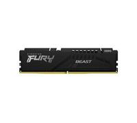 Kingston FURY Beast Noir DDR5 64Go (4x16Go) 6000MT/s CL40 DIMM Mémoire pour PC de Gamer Kit de 4 Intel XMP - KF560C40BBK4-64