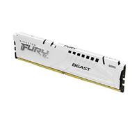 FURY Beast - DDR5 - module - 16 Go - DIMM 288 broches - 5200 MT/s / PC5-41600 - CL40 - 1.25 V - mémoire sans tampon - on-die ECC - blanc