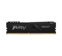 FURY Beast - DDR5 - module - 16 Go - DIMM 288 broches - 6000 MHz / PC5-48000 - CL30 - 1.4 V - mémoire sans tampon - on-die ECC - noir