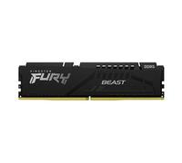 Kingston FURY Beast - DDR5 - module - 32 Go - DIMM 288 broches - 6400 MHz / PC5-51200 - CL32 - 1.4 V - mémoire sans tampon - on-die ECC - noir G
