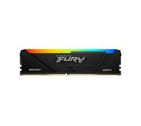 FURY Beast RGB - DDR4 - kit - 32 Go: 4 x 8 Go - DIMM 288 broches - 3600 MT/s / PC4-28800 - CL17 - 1.35 V - mémoire sans tampon - non ECC - noir