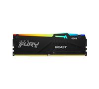 FURY Beast RGB - DDR5 - module - 16 Go - DIMM 288 broches - 5600 MT/s / PC5-44800 - CL40 - 1.25 V - mémoire sans tampon - on-die ECC