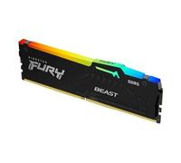 FURY Beast RGB - DDR5 - module - 32 Go - DIMM 288 broches - 5600 MT/s / PC5-44800 - CL40 - 1.25 V - mémoire sans tampon - on-die ECC
