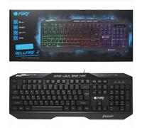 FURY - Hellfire 2 - Clavier Gaming LED RGB Anti-Ghosting