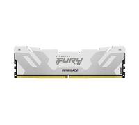 FURY Renegade - DDR5 - module - 16 Go - DIMM 288 broches - 6400 MT/s / PC5-51200 - CL32 - 1.4 V - mémoire sans tampon - on-die ECC - blanc et argent