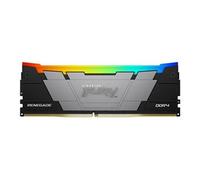 Kingston FURY Renegade RGB - DDR4 - kit - 32 Go: 2 x 16 Go - DIMM 288 broches - 3600 MT/s / PC4-28800 - CL16 - 1.35 V - mémoire sans tampon - non ECC - noir G
