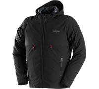 Furygan Addax Veste textile imperméable à l’eau pour moto, noir, Taille 3XL