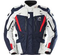 Furygan Apalaches Evo Blouson textile de moto, bleu/blanc/rouge, Taille 4XL
