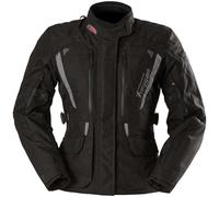 Furygan Apalaches Evo Veste textile de moto pour femmes, noir/gris, Taille L