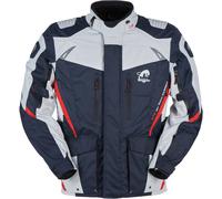 Furygan Apalaches Veste textile moto, blanc-rouge-bleu, taille L pour homme