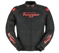 Furygan Atom Vented Evo Veste, Noir-Rouge, XL Men's