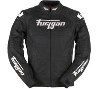 Furygan Atom Vented Evo, veste en textile S Noir/Blanc Noir/Blanc