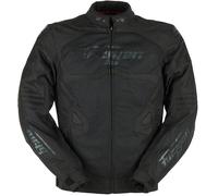 Furygan Atom Vented Evo Veste textile de moto perforée, noir, Taille M