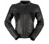 Furygan Shana, veste en cuir pour femmes S Noir Noir