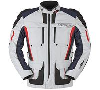 Furygan BREVENT 3en1 - Veste Moto Touring & Aventure - Toute saison - Blouson moto Waterproof, Respirant & Thermique - rétroréfléchissant - D3O