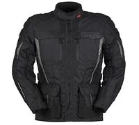 Furygan Brevent 3in1, veste textile imperméable L Noir/Gris Noir/Gris