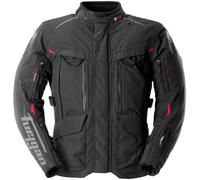 Furygan Challenger 3C Primaloft, veste textile imperméable L Noir/Noir/Rouge Noir/Noir/Rouge