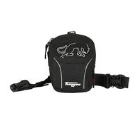 Furygan Colt Evo 2 - Sacoche de Jambe Moto - 1,5L Étanche avec Bretelles Ajustables et Inserts Réfléchissants - Sacoche Cuisse Pratique pour Motard