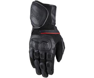 Furygan Dirt Road Lady, gants imperméables pour femmes L Noir/Rouge Noir/Rouge