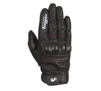 Furygan TD21 Gants de Moto Homme - Paume 100% Cuir & Perforé - Gants d'été - Ventilation optimale - Protection Métacarpes D3O - Tailles différentes, Noir