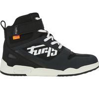 Furygan Get Down Chaussures de moto, Noir/Blanc, Taille 40