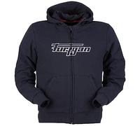 Furygan Luxio Evo Moto Zip Hoodie, bleu, taille S