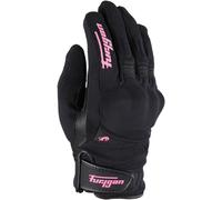 Furygan Jet All Saison D3O Gants de moto pour dames, noir/rose, Taille S