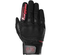 Furygan Jet D3O Evo Gants de moto, noir-rouge, taille L pour homme